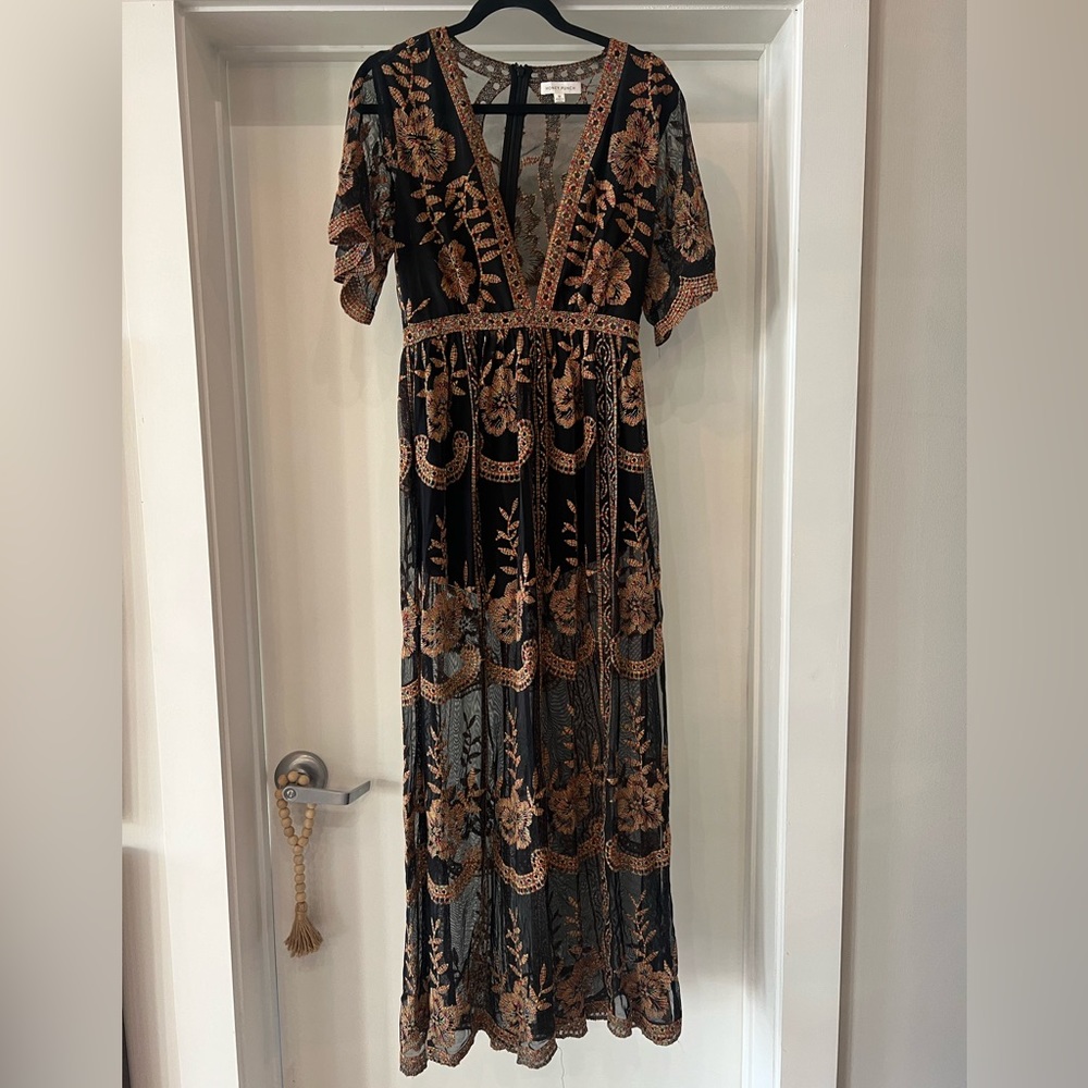 Embroidered Dress, Medium